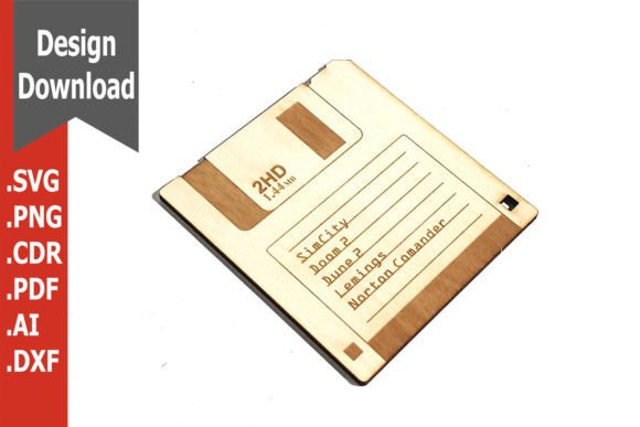 Floppy Disk Coasters, FDD Nostalgia: Graphics & Crafts