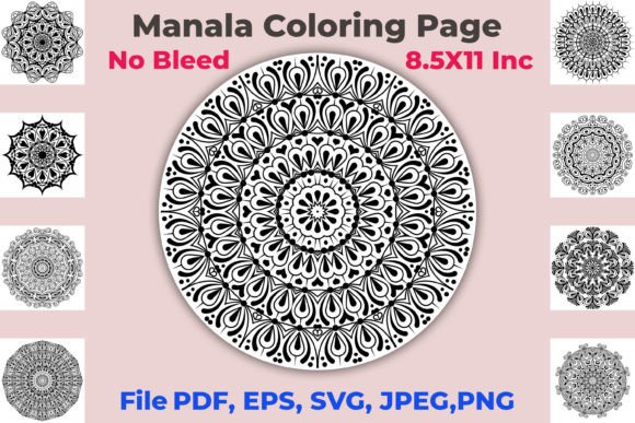 Floral Mandala Bundle Anti Stress KDP