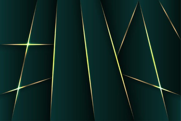 Green Gold Gradient Background Graphics