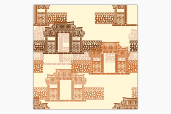 Tradisional Open Korean Gate Pattern: A Designer's Review